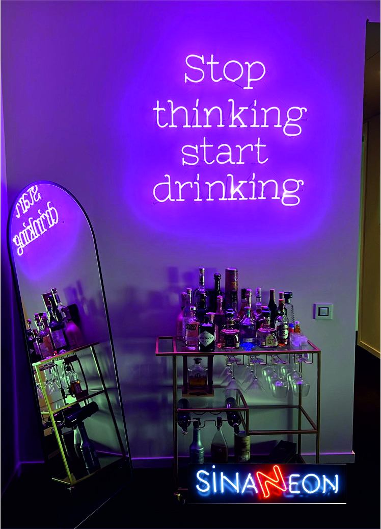 stop thinking start drinking